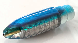 9" Big Game Lure Blue Pearl Scale Bullet (Lure Head Only)