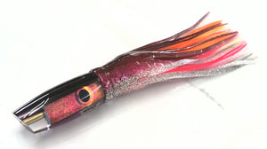 7" Big Game Lure Purple Zombie Slant Face