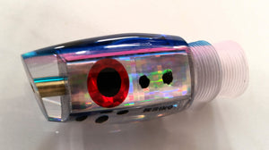 9" Big Game Lure Blue with Pink Stripe  (Lure Head Only)