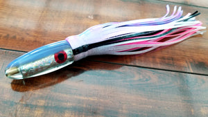 9" Big Game lure Light Purple Prism Bullet